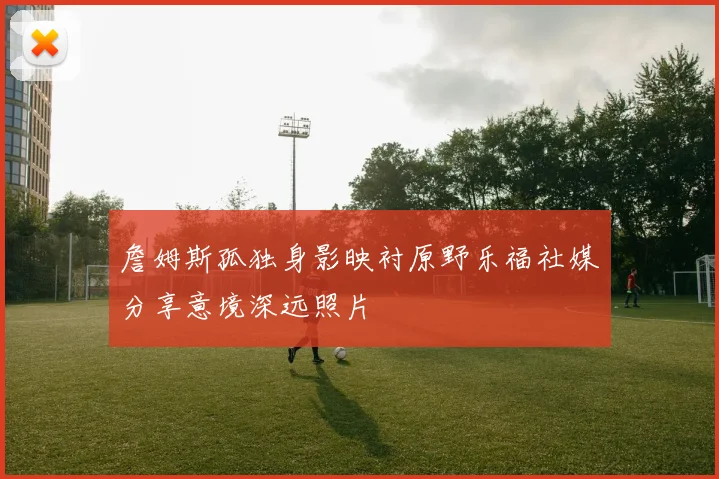 詹姆斯孤独身影映衬原野乐福社媒分享意境深远照片